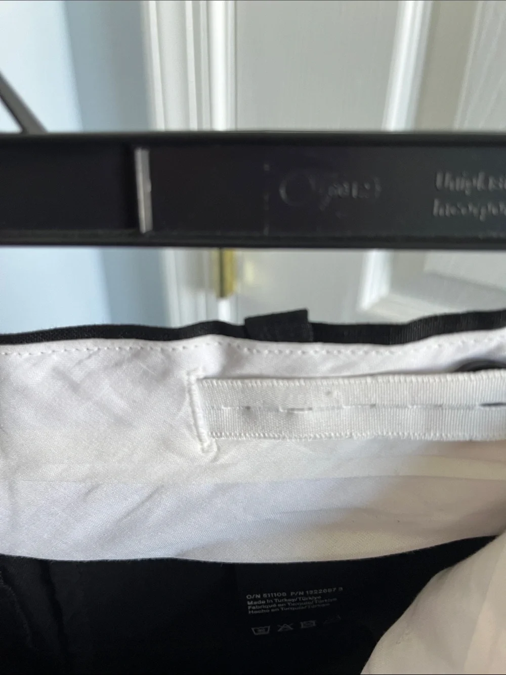 Brand new COS high rise linen trouser with ankle detail